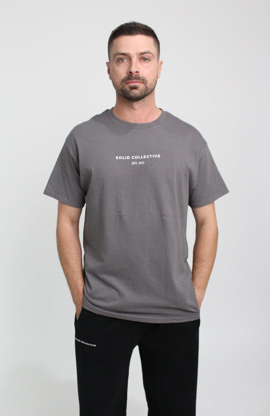 CHARCOAL MENS TEE